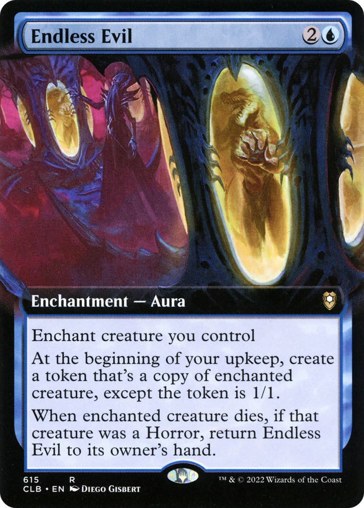 Endless Evil (Extended Art) [Commander Legends : Bataille de Baldur's Gate] 