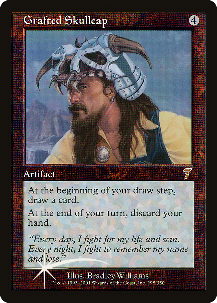 Grafted Skullcap (7ED-298) - 7th Edition Foil