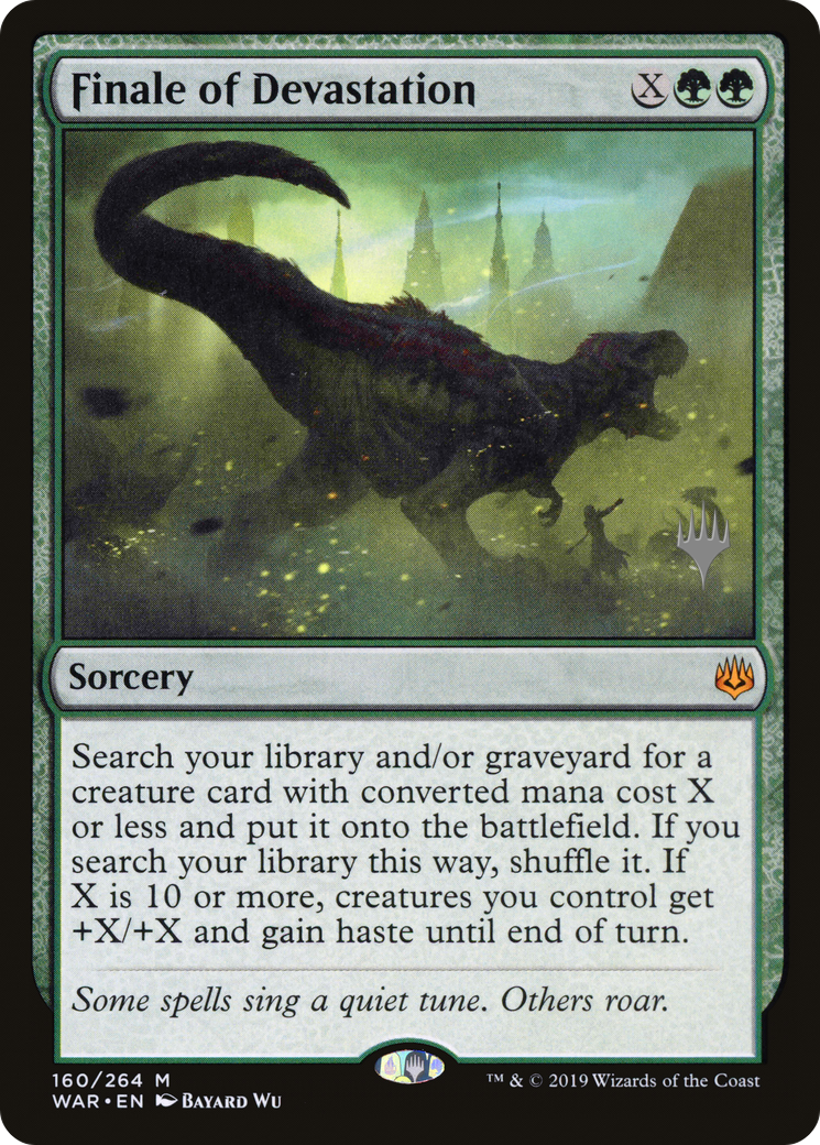 Finale of Devastation (Pack Promo) [War of the Spark Promos] 