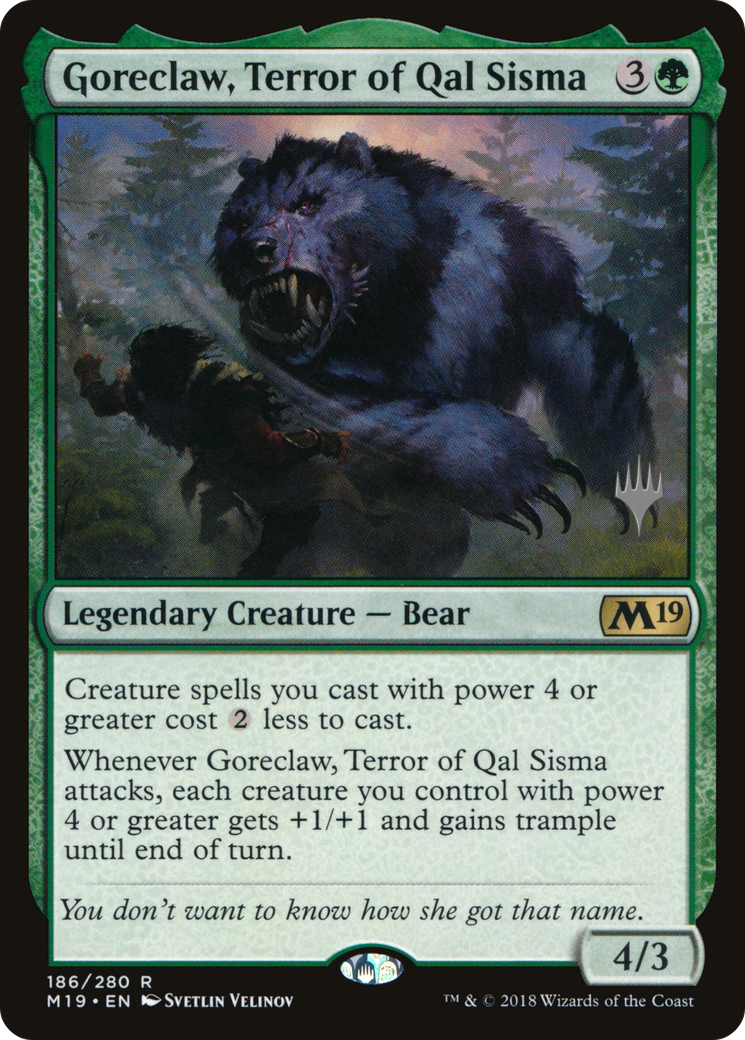 Goreclaw, Terreur de Qal Sisma (Pack Promo) [Promos de l'Édition de Base 2019] 