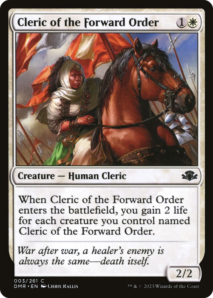 Clerc de l'Ordre Avancé [Dominaria Remastered] 