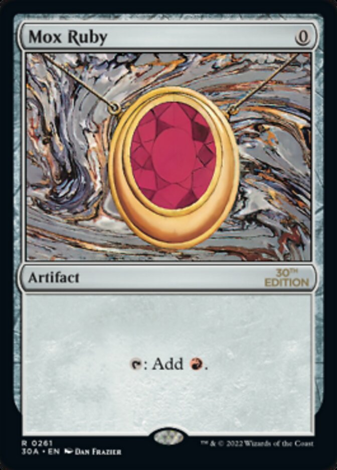 Mox Ruby [Édition 30e anniversaire] 