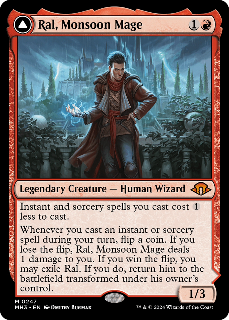 Ral, mage de la mousson // Ral, prodige des lignes ley [Modern Horizons 3] 
