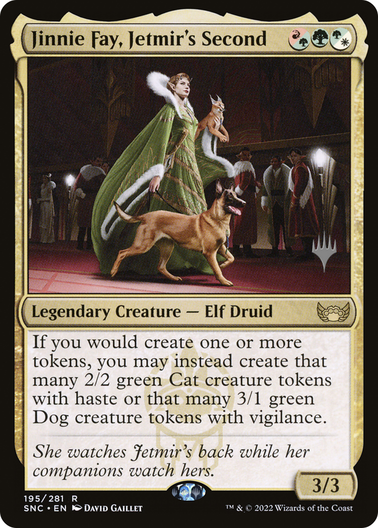 Jinnie Fay, Jetmir's Second (Pack promotionnel) [Streets of New Capenna Promos] 