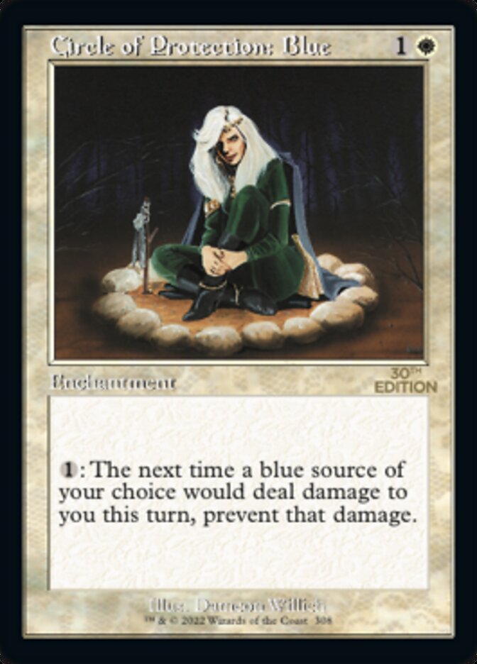 Cercle de protection : Bleu (Rétro) [Édition 30e anniversaire] 
