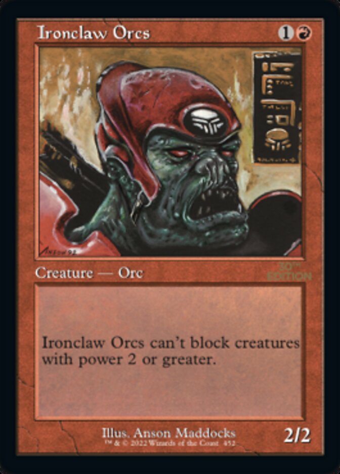 Ironclaw Orcs (Rétro) [Édition 30e anniversaire] 