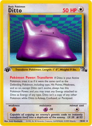 Ditto (18) (18) 018  - 1st Edition - Rare