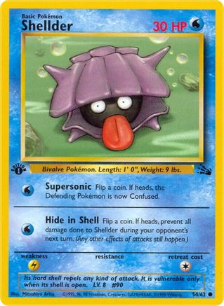 Shellder 054  - 1st Edition - Common