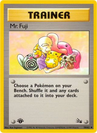 Mr. Fuji 058  - 1st Edition - Uncommon