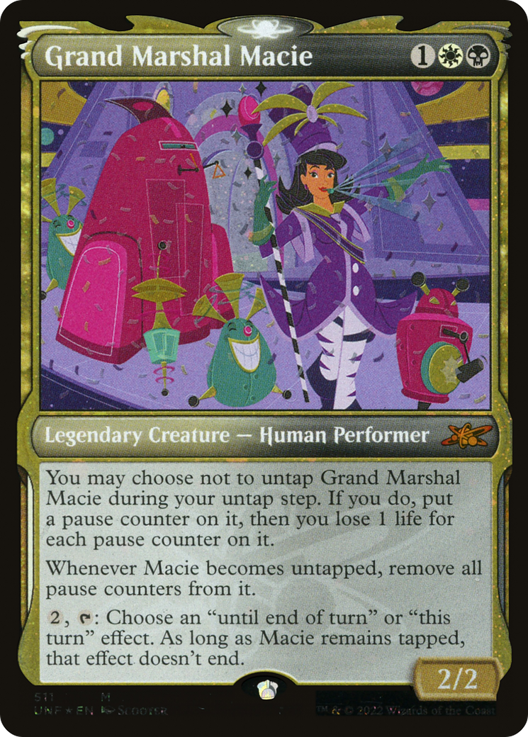 Grand maréchal Macie (Showcase) (Galaxy Foil) [Unfinity] 