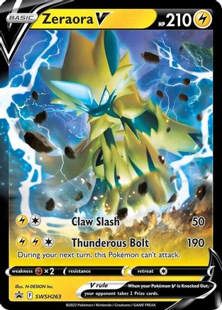 Zeraora V SWSH263  - Holofoil - Promo