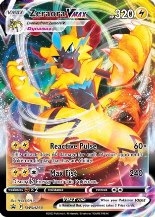 Zeraora VMAX SWSH264  - Holofoil - Promo