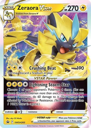 Zeraora VSTAR SWSH265  - Holofoil - Promo