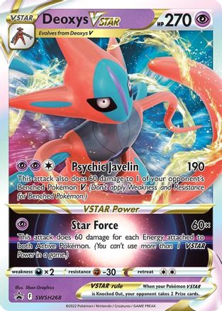 Deoxys VSTAR SWSH268  - Holofoil - Promo