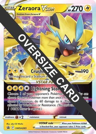 Zeraora VSTAR - SWSH265  - Holofoil - Promo