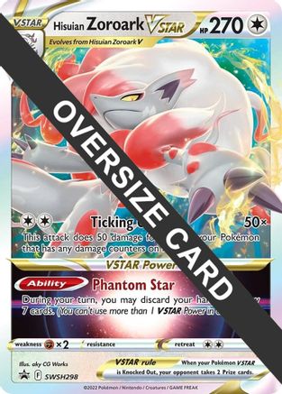 Hisuian Zoroark VSTAR - SWSH298  - Holofoil - Promo