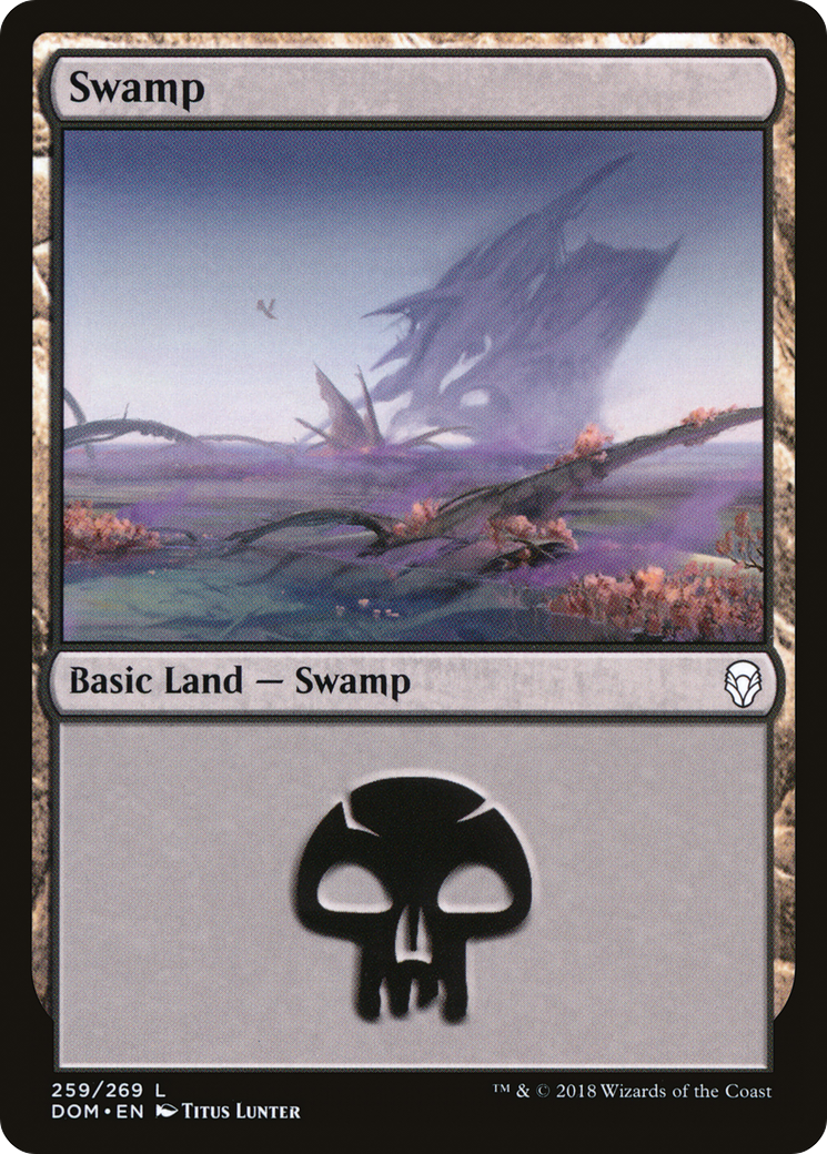 Swamp (259) (DOM-259) - Dominaria
