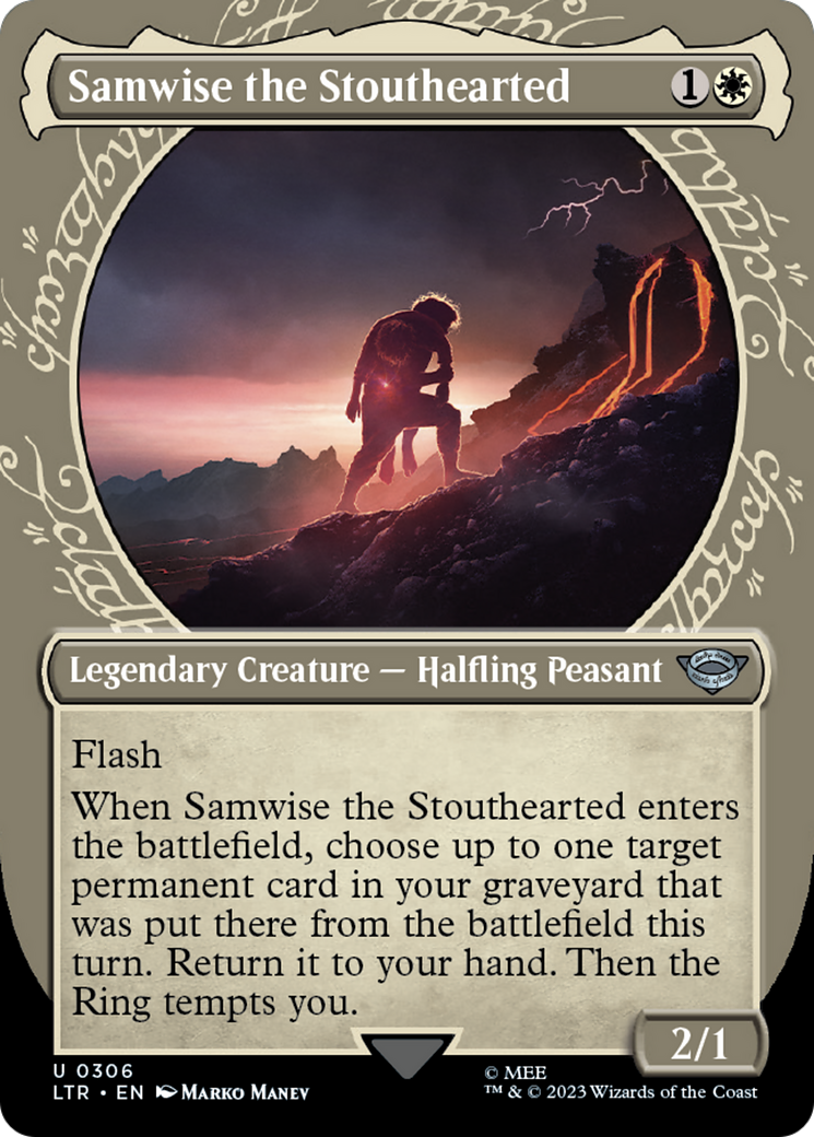 Samwise le Vaillant (Showcase Ring Frame) [Le Seigneur des Anneaux : Contes de la Terre du Milieu] 