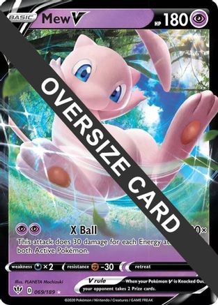Mew V - 069/189/189  - Holofoil - Promo