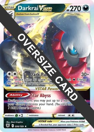 Darkrai VSTAR - 099/189/189  - Holofoil - Promo