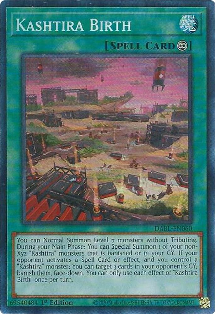 Kashtira Birth (DABL-EN060) - Super Rare