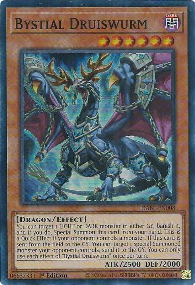 Bystial Druiswurm (DABL-EN008) - Super Rare