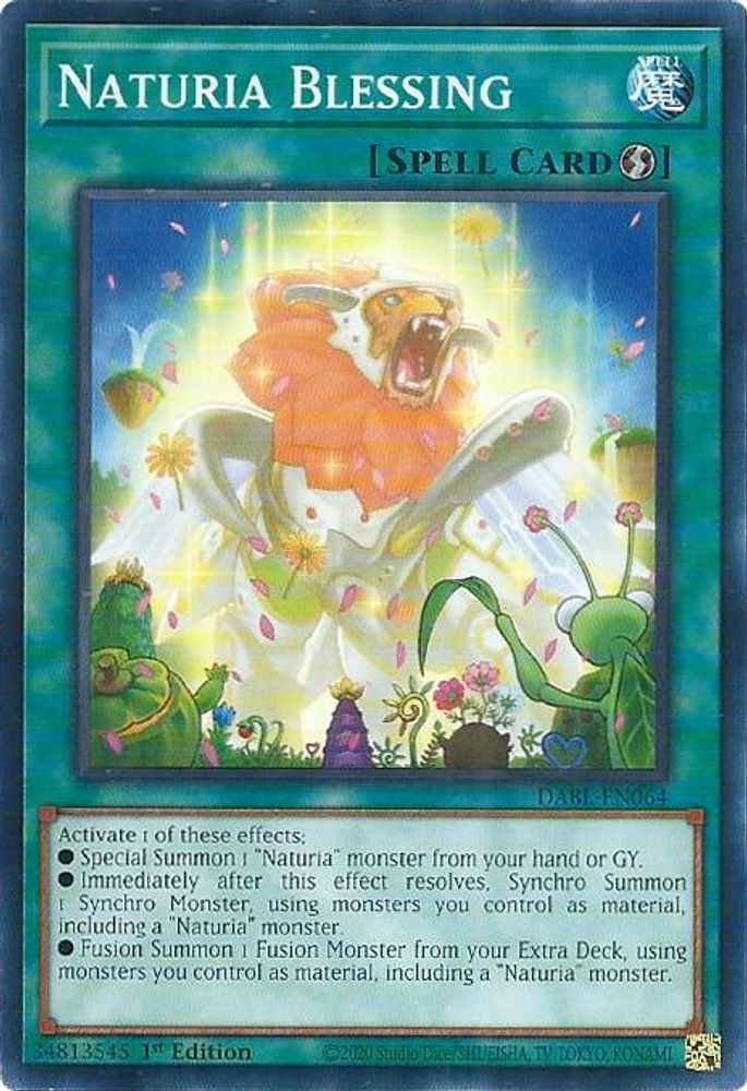 Naturia Blessing (DABL-EN064) - Common
