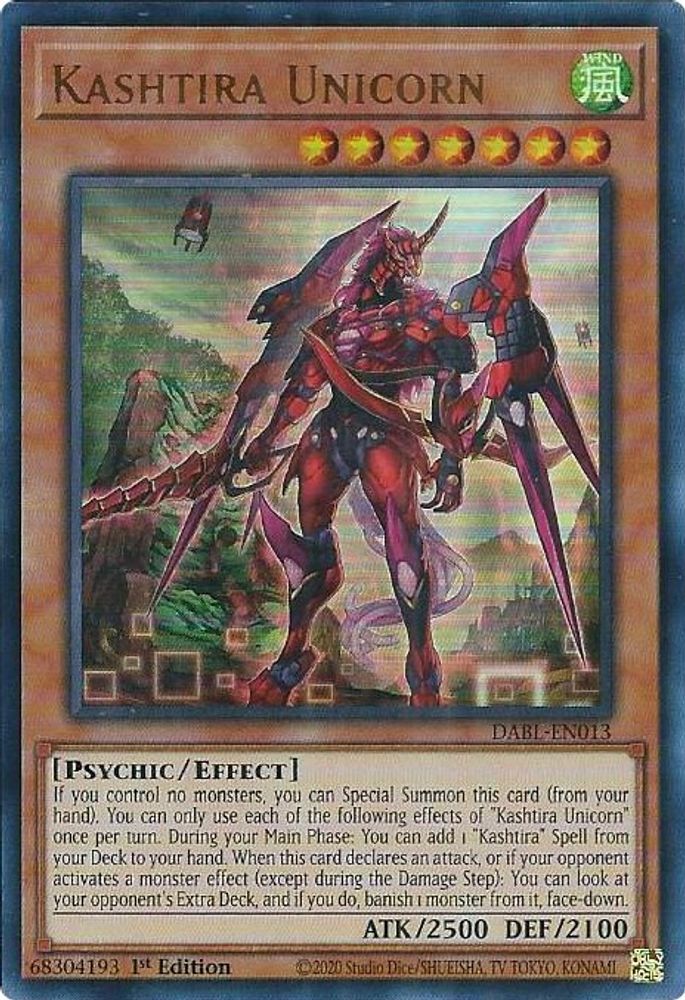 Kashtira Unicorn (DABL-EN013) - Ultra Rare