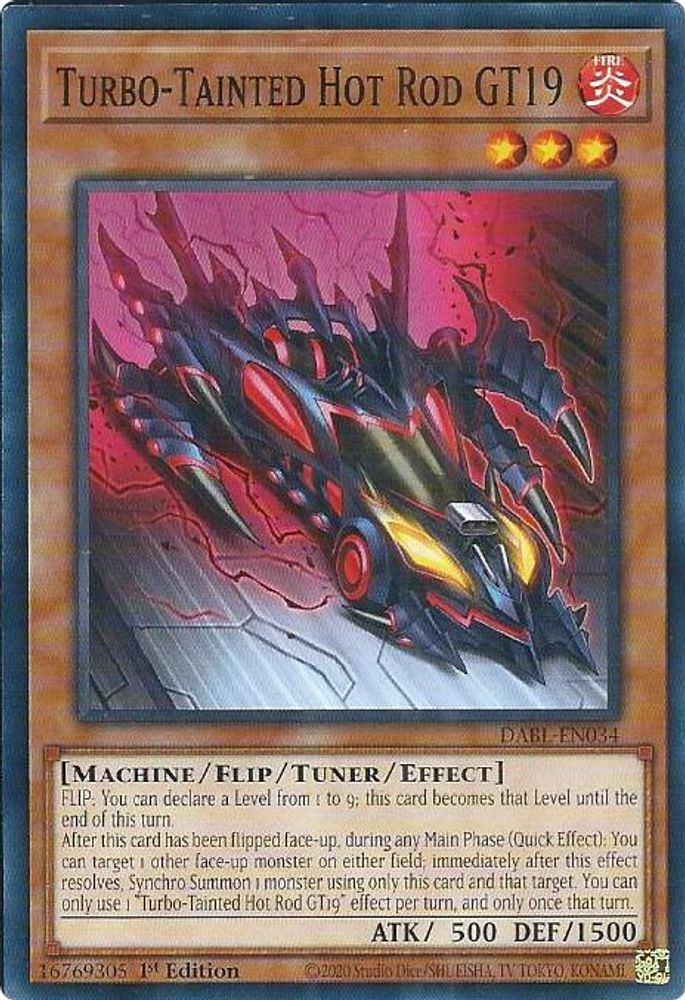 Hot Rod GT19 teinté de turbo [DABL-EN034] Commun 