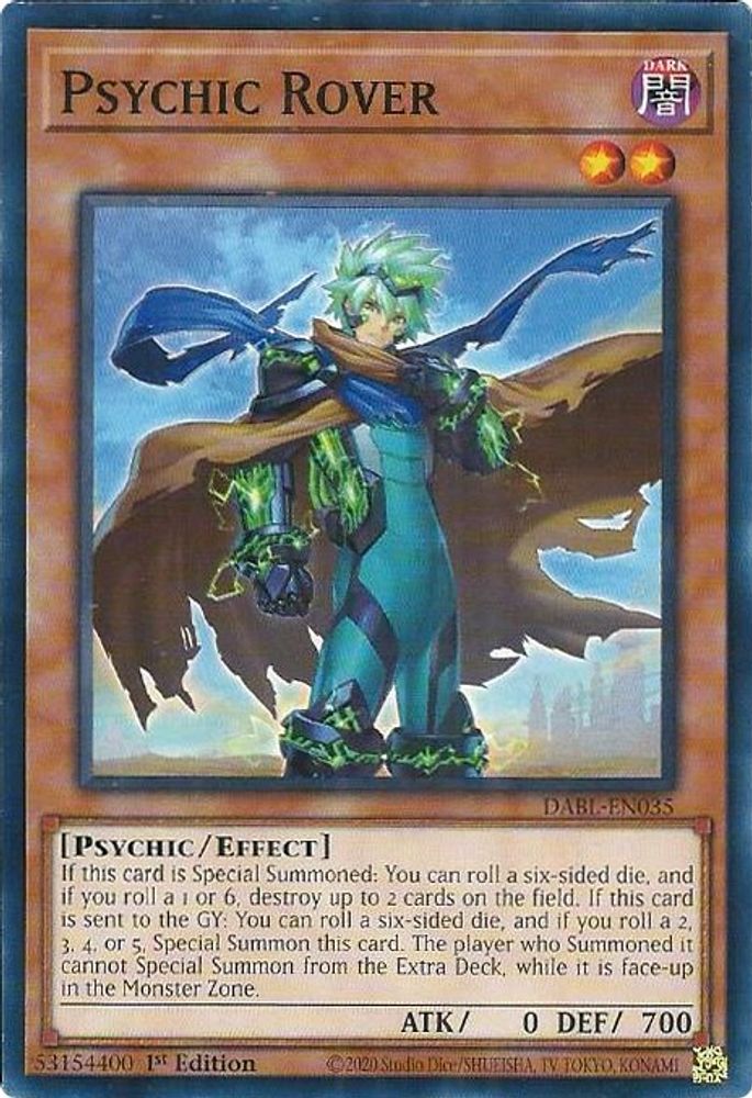 Psychic Rover (DABL-EN035) - Common