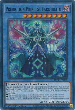 Prediction Princess Tarotreith (DABL-EN038) - Darkwing Blast 1st Edition
