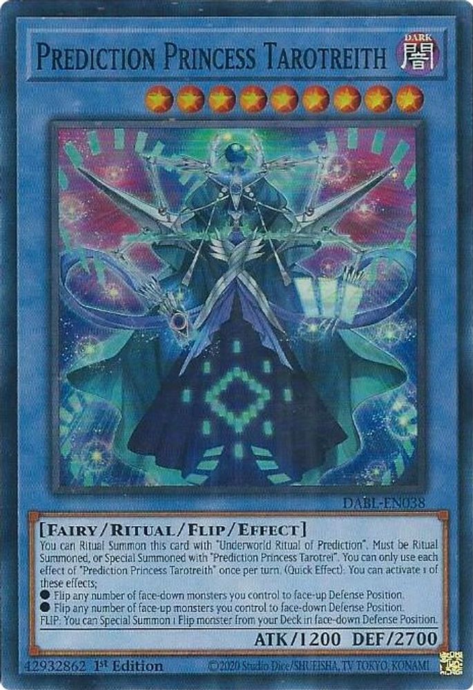 Prediction Princess Tarotreith (DABL-EN038) - Super Rare