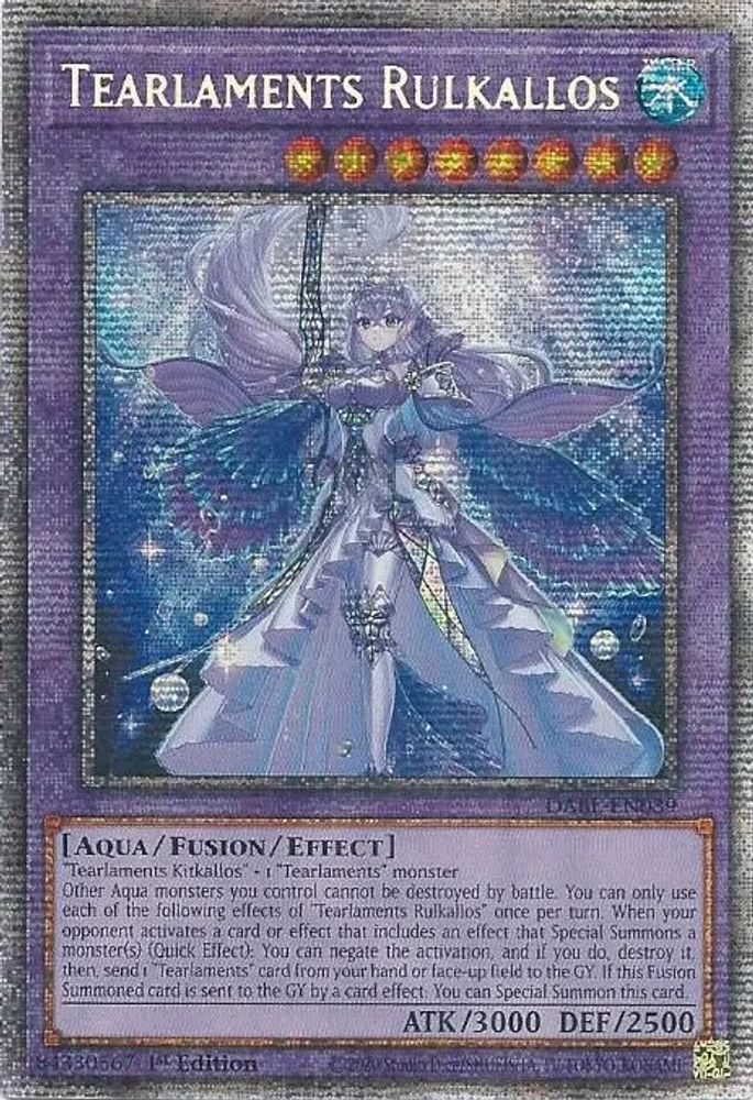 Tearlaments Rulkallos (Starlight Rare) (DABL-EN039) - Starlight Rare