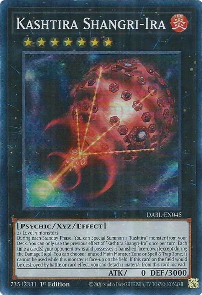 Kashtira Shangri-Ira (DABL-EN045) - Super Rare
