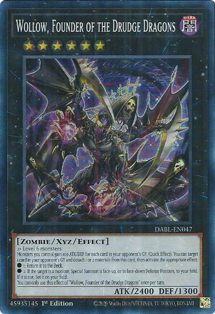 Wollow, fondateur des Drudge Dragons [DABL-EN047] Super Rare 