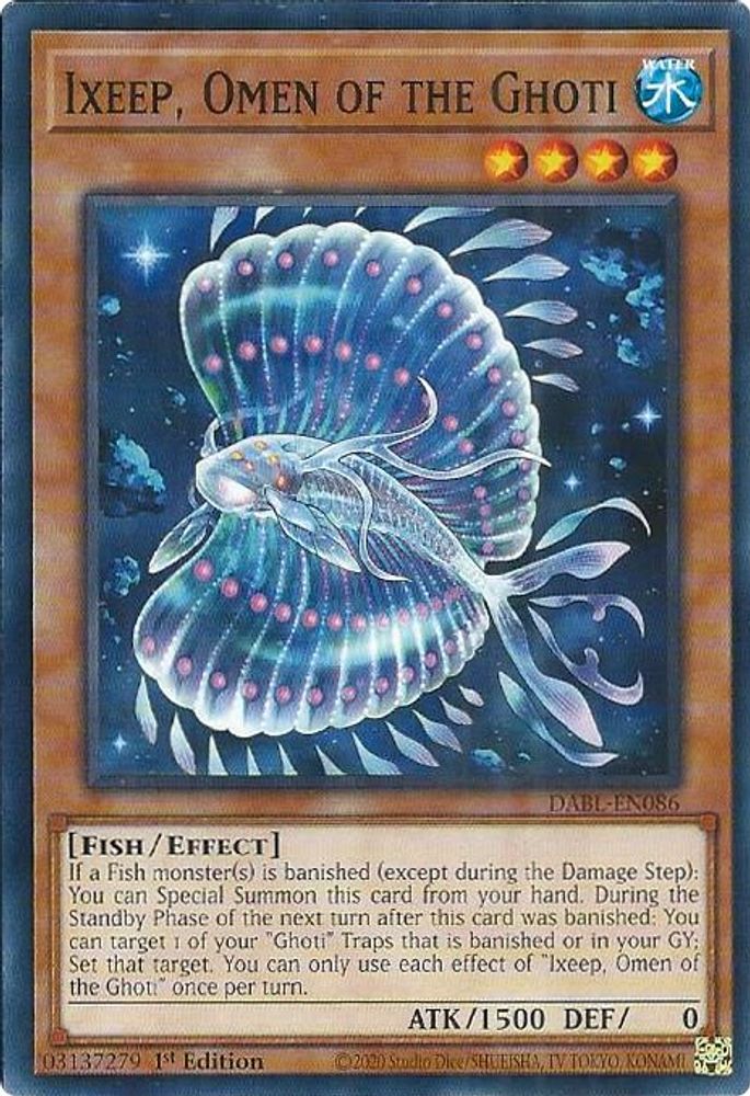 Ixeep, Omen of the Ghoti (DABL-EN086) - Common