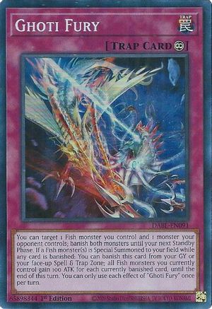 Ghoti Fury (DABL-EN091) - Darkwing Blast 1st Edition