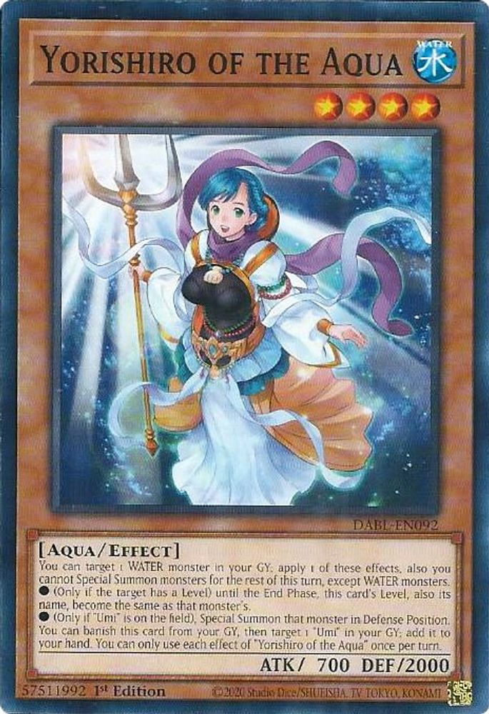 Yorishiro of the Aqua (DABL-EN092) - Common