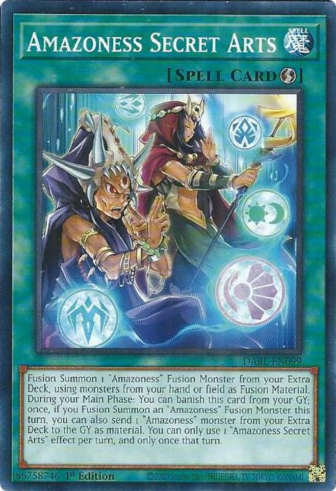Amazoness Secret Arts (DABL-EN099) - Common
