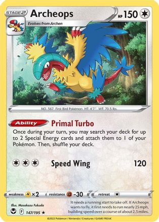 Archeops 147  - Holofoil - Holo Rare