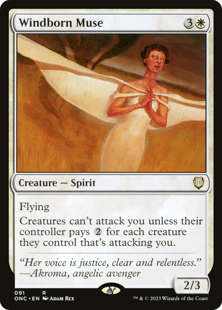 Muse née du vent [Phyrexia : Tous seront un seul commandant] 