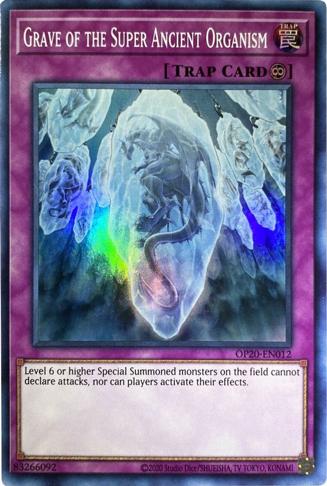 Tombe de l'organisme super ancien [OP20-EN012] Super Rare 