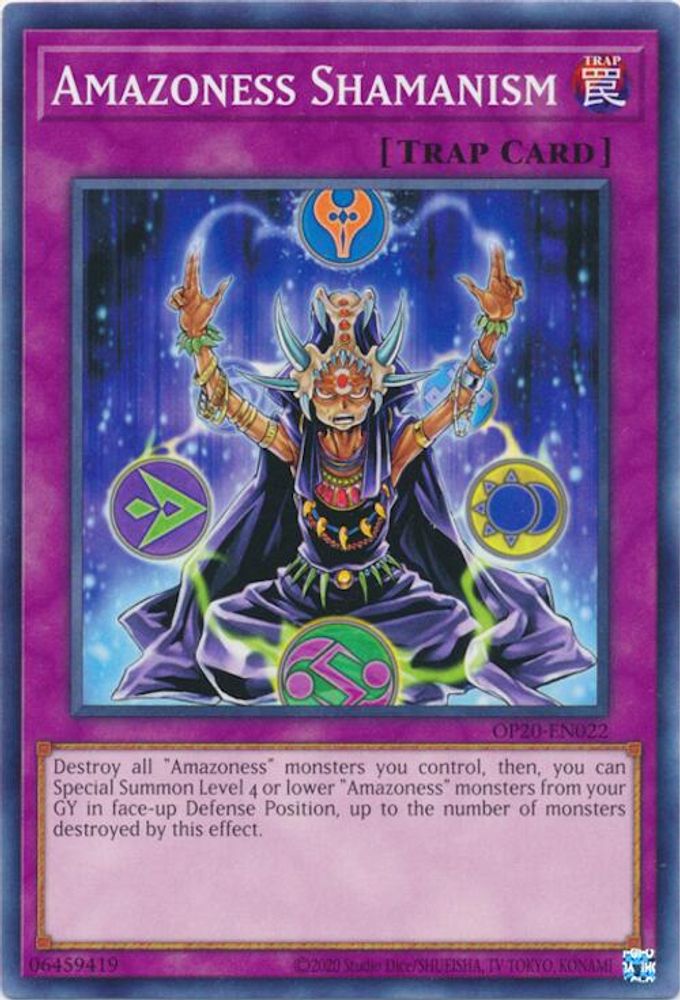 Amazoness Shamanism (OP20-EN022) - Common