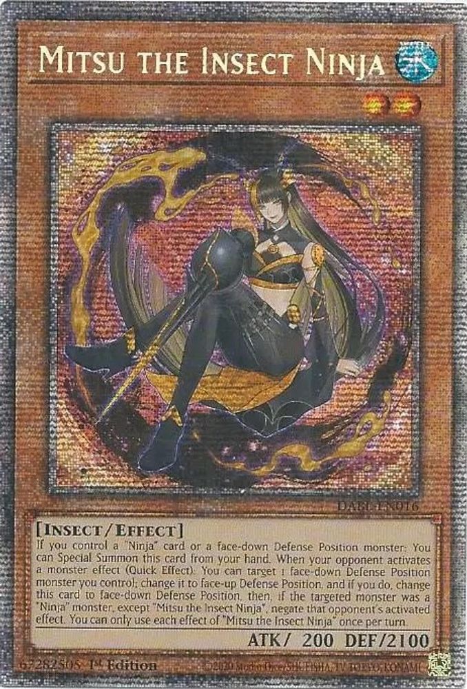 Mitsu the Insect Ninja (Starlight Rare) (DABL-EN016) - Starlight Rare