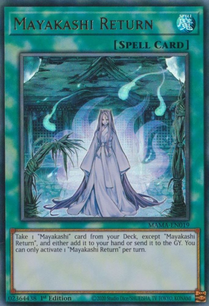 Mayakashi Return (MAMA-EN019) - Ultra Rare