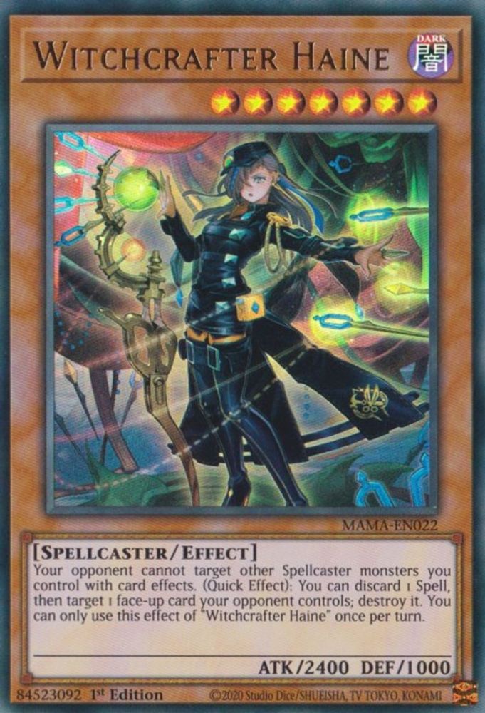 Witchcrafter Haine (MAMA-EN022) - Ultra Rare