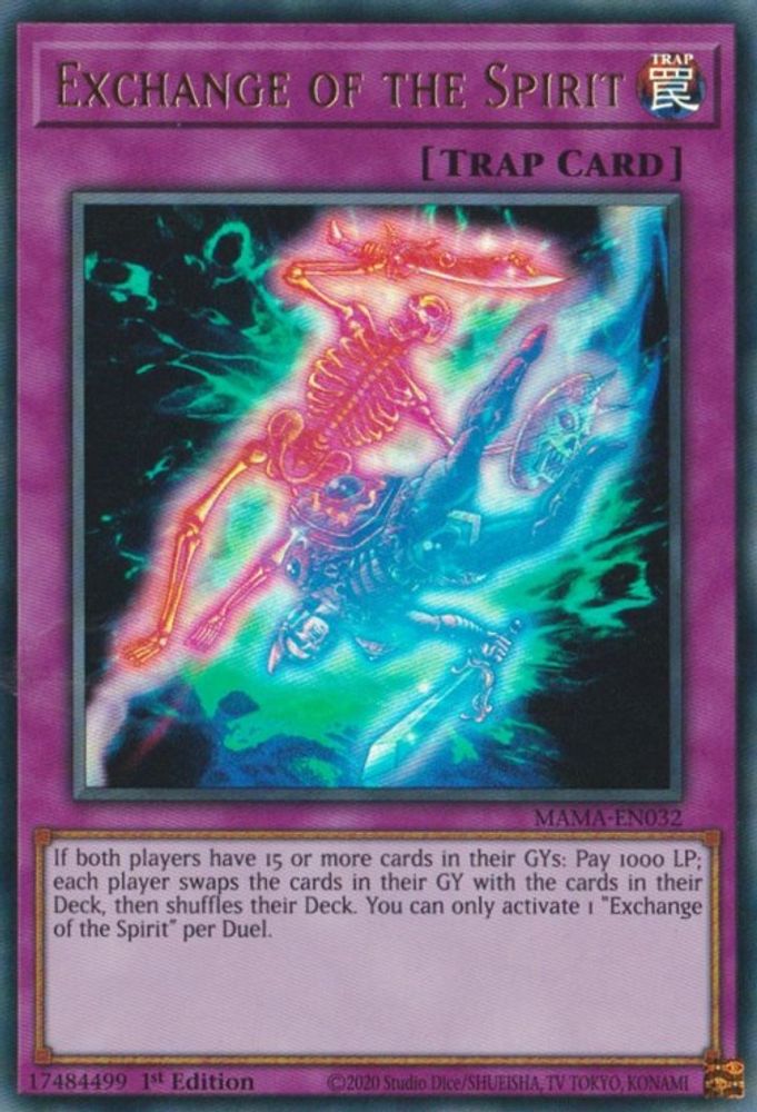 Exchange of the Spirit (MAMA-EN032) - Ultra Rare
