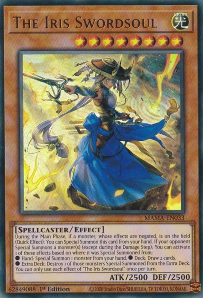 L'Iris Swordsoul [MAMA-EN033] Ultra Rare 