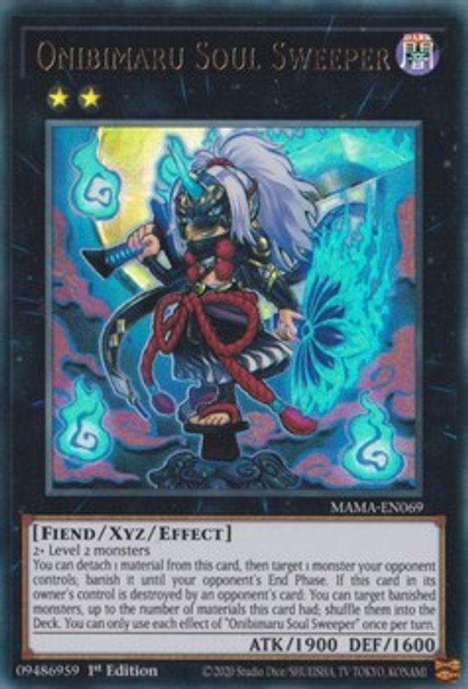 Onibimaru Soul Sweeper [MAMA-EN069] Ultra Rare 