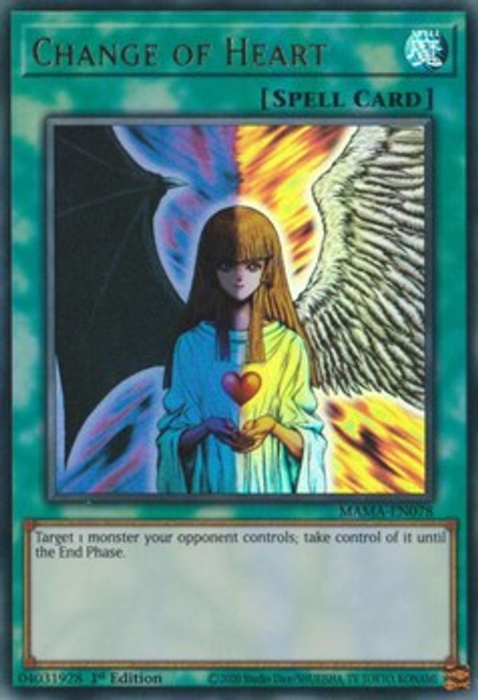 Change of Heart (MAMA-EN078) - Ultra Rare